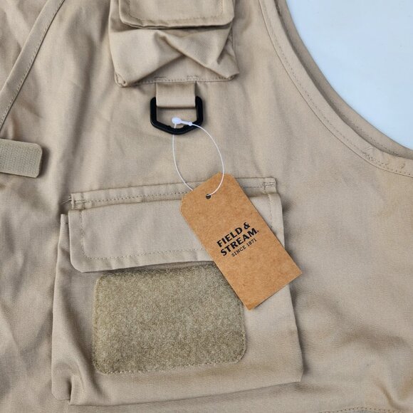 NEW Field & Stream Men's Fly Fishing Vest Hiking Vest Size 2XL XXL Extra Large F - Picture 6 of 7